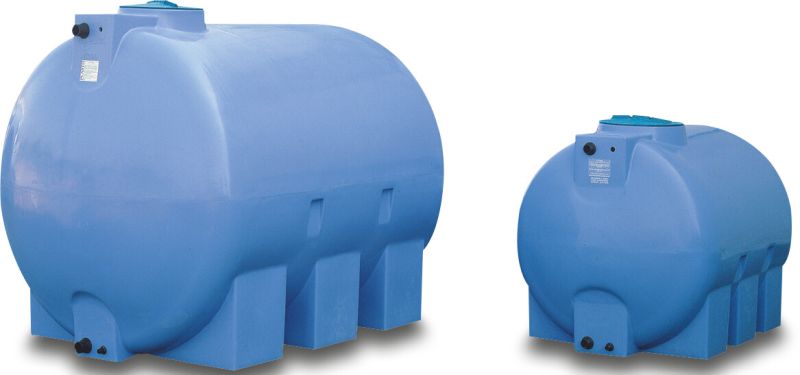 2000 Liter zylindrisch horizontal Speichertank L170cmxB130cmxH140cm