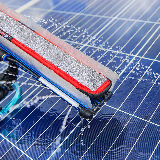 SOLAR ROCKER Solar-Waschbürste Profi mit Bürsten und Pads