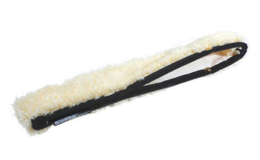 Sörbo Einwascherbezug gelb mit Messing Druckknopfverschluss