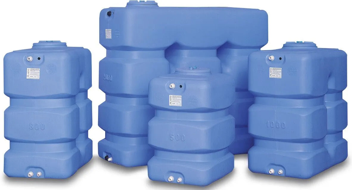 Speichertanks 800 liter in Kunststoff mit Schwallwand