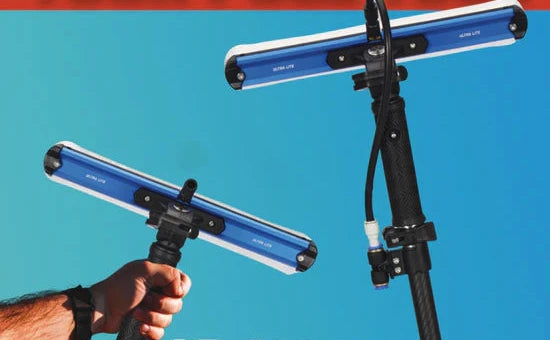 RADIAL ULTRA-LITE professionelle, ultraleichte Bürste mit Pads