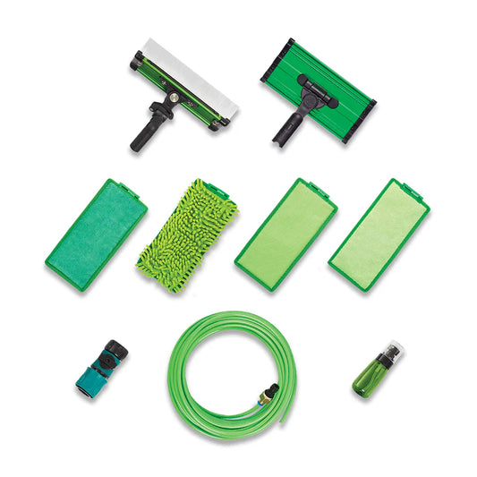 Wasserteleskopstange Hybrid mit optionalem Fensterreinigungsset