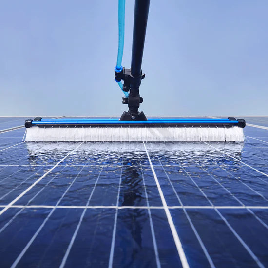 SOLAR ROCKER Solar-Waschbürste Profi mit Bürsten und Pads