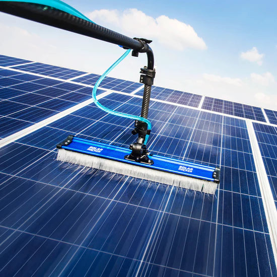 SOLAR ROCKER Solar-Waschbürste Profi mit Bürsten und Pads
