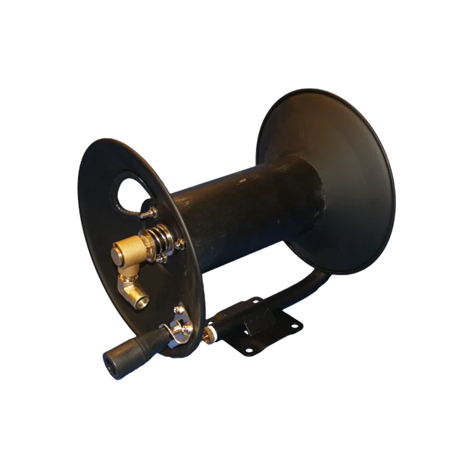 Schlauchtrommel / Schaluchaufroller kompakt - Leichtmetall