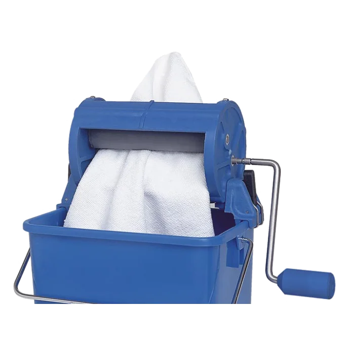 Wischtuchpresse / Rollenpresse mit Handkurbel