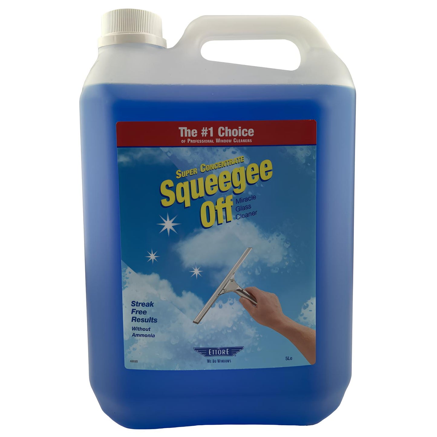 Ettore Squeegee Off Fensterreinigungsseife - Fensterreiniger Seife Konzentrat