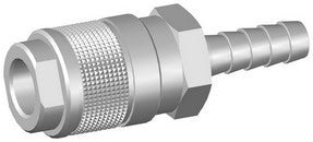 Kupplungsdose NW5 mit 6mm oder 8mm Schlauchtülle