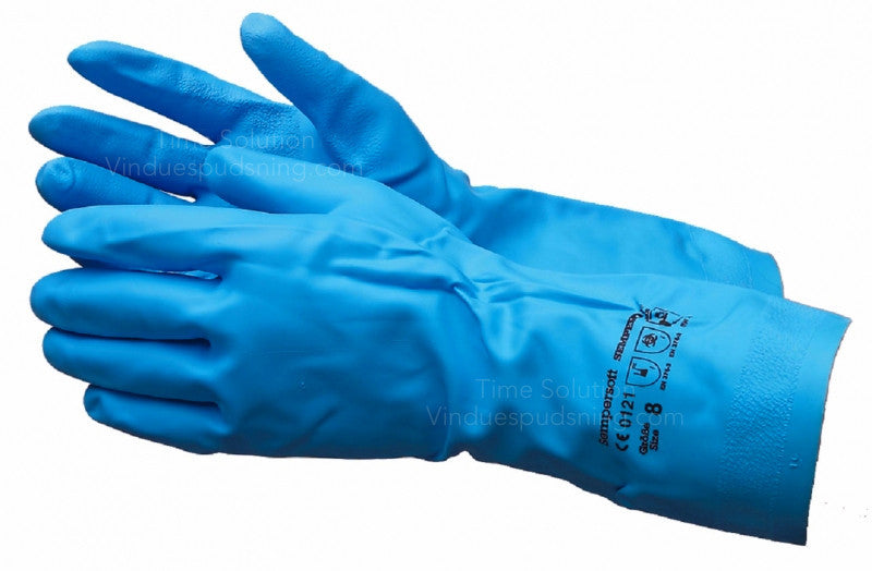 sempersoft handschuhe SemperSoft Vinyl Schutzhandschuhe lang – Fensterputzlager.de