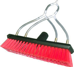 Wasserbürste Oval mit Wasserdurchlauf Wasserführende Bürste für Teleskopstangen Bürste mit Wasserdurchlauf Waschbürste