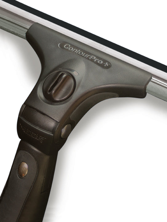 Ettore Contour Pro+ Fenster Wischer mit Dreh-Wischergriff