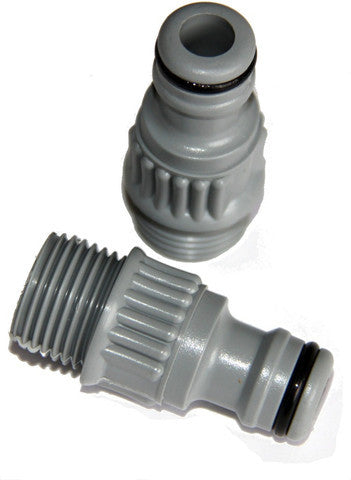 Gardena Kupplungsstecker 1/2" Gewinde - Gerätestück Geräteadapter Gewindeadapter