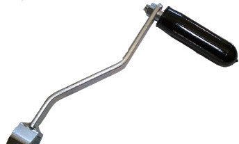 Metall Handkurbel für Schlauchaufroller mit oder ohne Räder