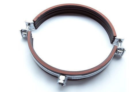 Rohrschelle mit Gummieinlage