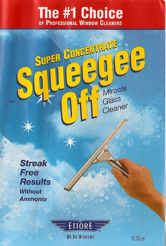 Ettore Squeegee Off Fensterreinigungsseife - Fensterreiniger Seife Konzentrat
