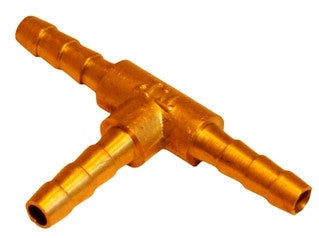 Schlauchverbinder T-Stück 6mm Messing