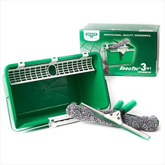 ErgoTec Advanced Glasreinigungs-Set 3in1