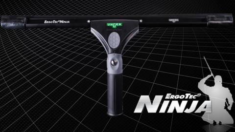 Unger Ergotec Ninja Profi Fensterwischer komplett