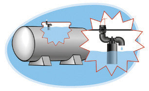 Schwimmerventil 1/2" Magnet Absperrventil