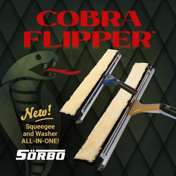 Sörbo Cobra Flipper Kombi 2IN1 Fensterwischer Profi