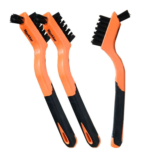 Maykker TrackBrush Set mit 3 Nylonbürsten