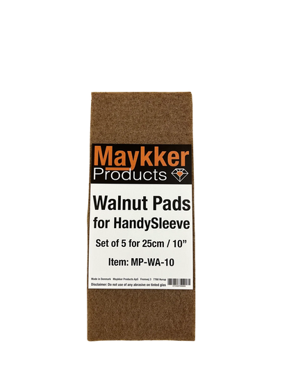 Maykker Walnuss Fensterreinigungspad 5 Stk.