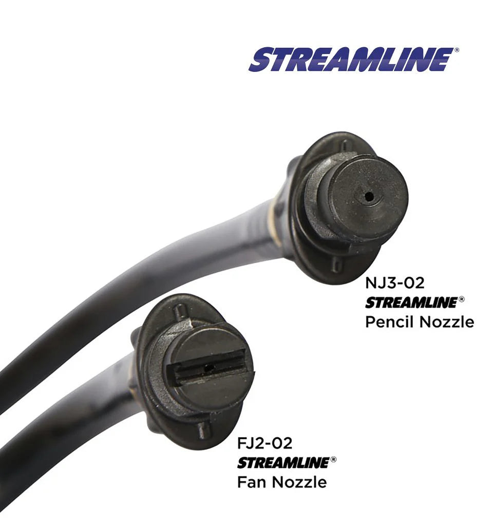 Streamline wasserführende Bürste medium, 36 cm