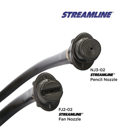 Streamline wasserführende Bürste medium, 36 cm