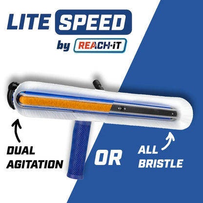 RADIAL LITE Speed professionelle, Leichte Bürste mit Pads
