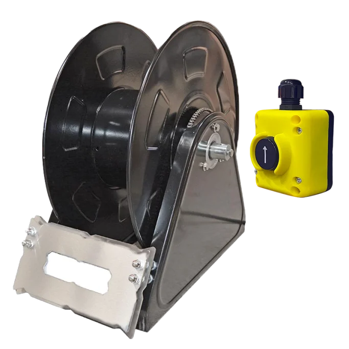 SlimLine Elektrischer Schlauchaufroller mit Elektromotor –