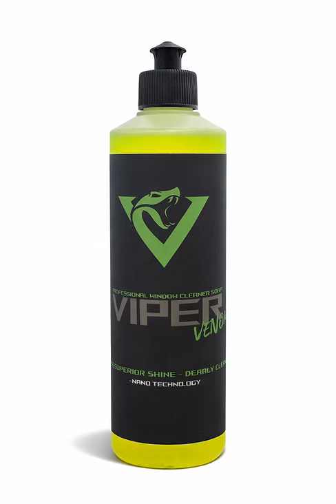 Viper Venom  professionelle Reinigungslösung. Fensterputzmittel Streifenfrei, müheloses Reinigen.