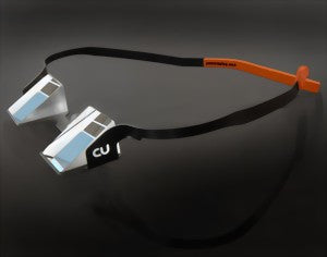 CU Prismenbrille - Sicherungsbrille PVU Black Edition Orange