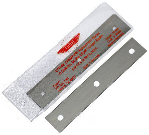 Ersatztklingen für Ettore Heavy Duty Glasschaber