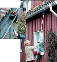 Praktische Dachrinnenreiniger